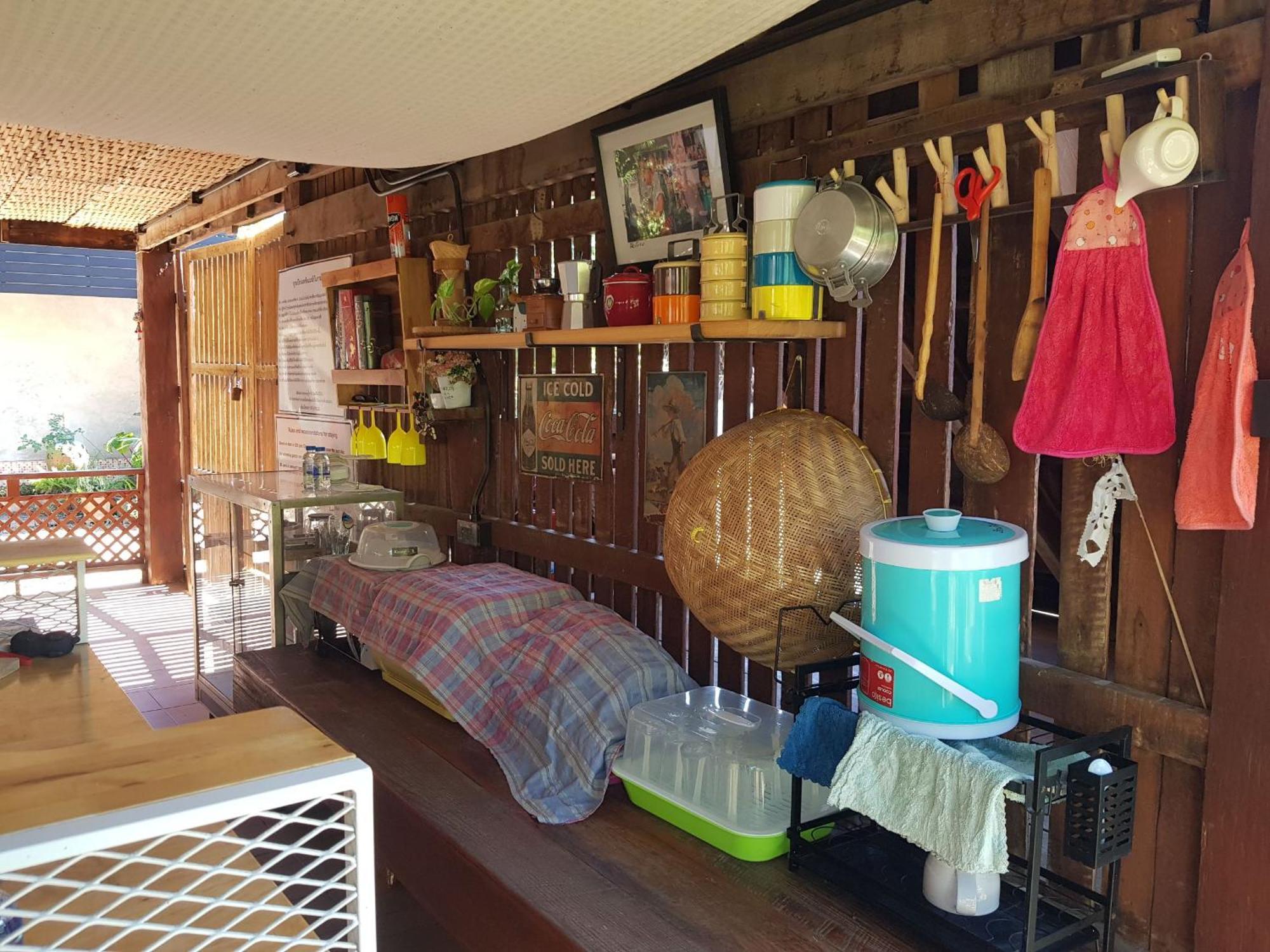 Kedthawa Homestay เฮือนเก็ดถะหวา Ban Cho Lae Luaran gambar