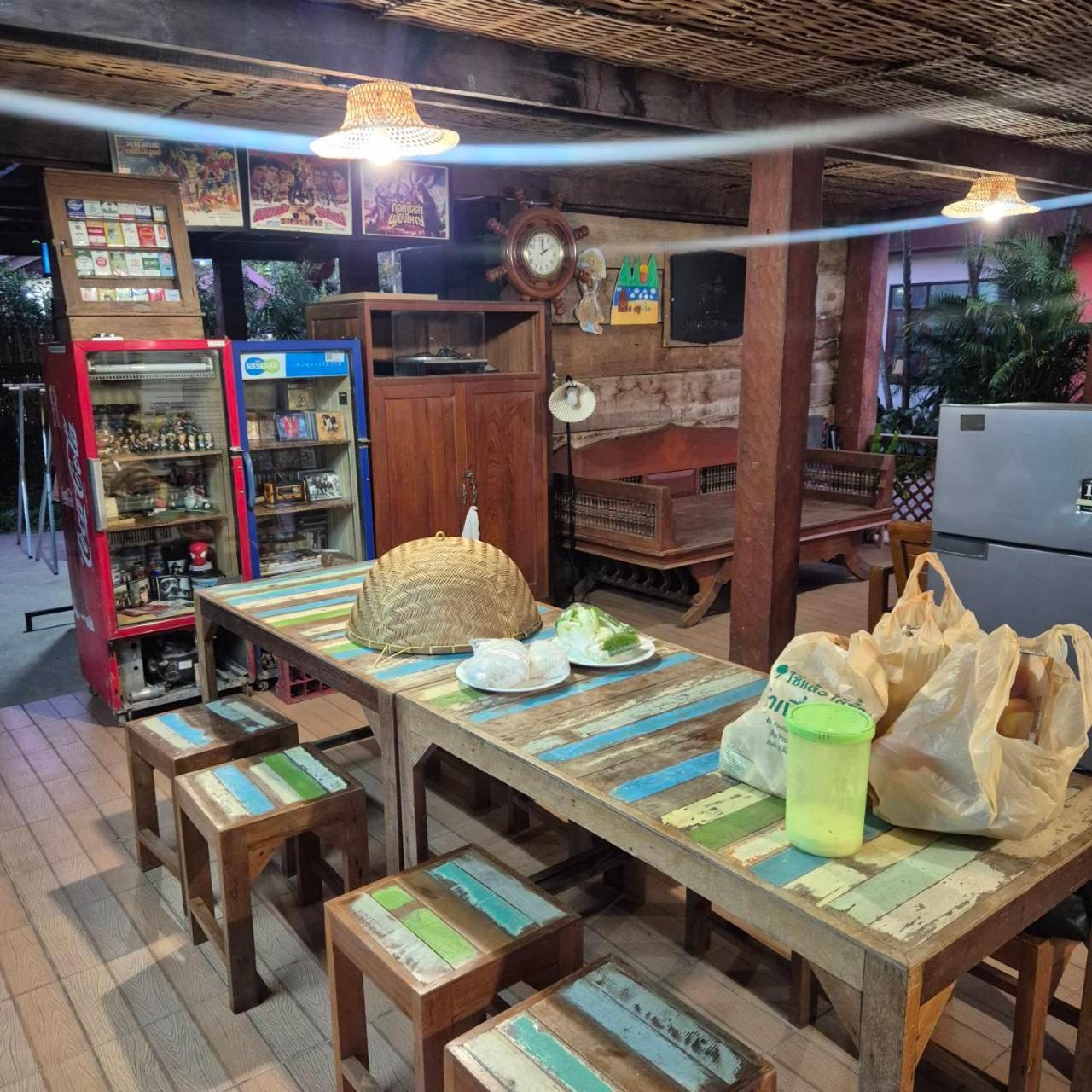 Kedthawa Homestay เฮือนเก็ดถะหวา Ban Cho Lae Luaran gambar